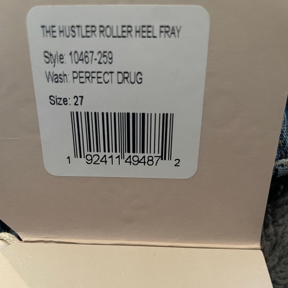Mother Denim The Hustler Roller Heel in a size 27 (fits like a 26) - Picture 7 of 7